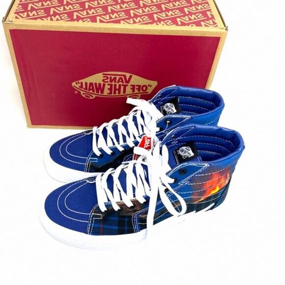 Vans | Shoes | Mega Salevans Sk8hi Bolt Big Reveal Navy  💖MEGA SALE💖VANS SK8-HI Bolt Big Reveal Navy VN0A5JIV1P4 Canvas High Women